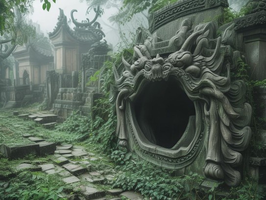 阴宅找龙口,阴宅风水中的龙口寻踪，古籍智慧与地理科学的千年对话