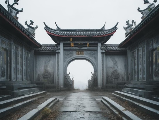 阴宅在阳宅的正门前面,门前的另一世界，当阴宅直面阳宅的风水迷思与文化反思