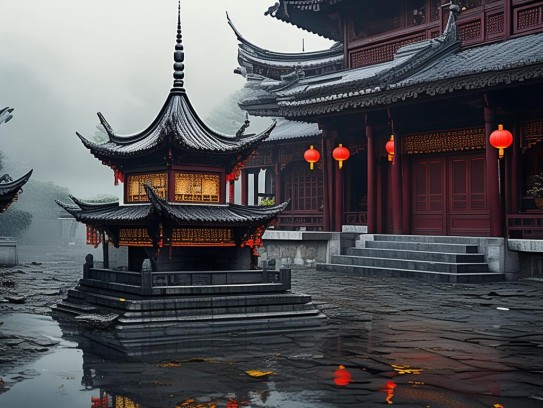 阴宅在前方阳宅在后面好不好,风水枢机探秘，阴宅前置与阳宅后建的吉凶推演与空间辩证法