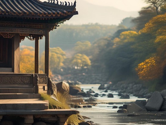 阴宅前面离河多远为吉,阴宅临水吉凶辨，传统风水与现代地理学中的河流距离考