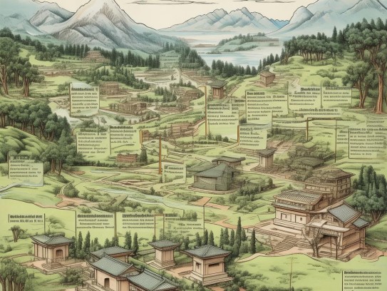 坟墓阴宅风水怎么看图解,阴宅风水选址图解，从帝王陵到现代墓地，详解三大布局原则与九大忌讳