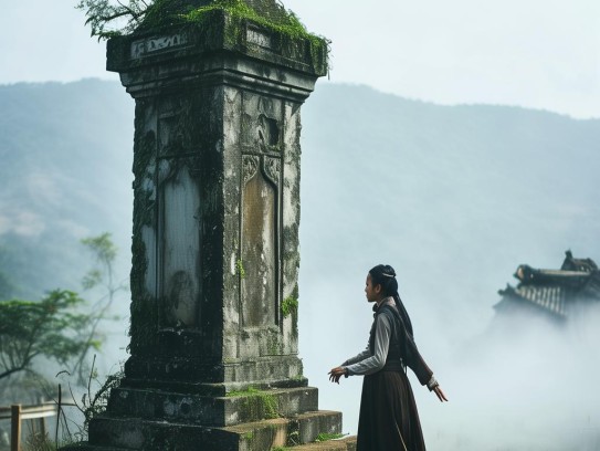 爷爷的坟对孙媳妇的影响大,血脉与守护，一座祖坟牵起的代际文化震颤