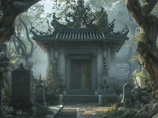 阴宅能影响几代人,千年荫庇，解密阴宅风水对家族命运的跨代影响