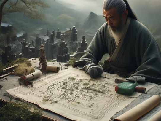 阴宅风水决定后人八字,阴宅形气交融论，风水根基与命理八字的血脉传承探微