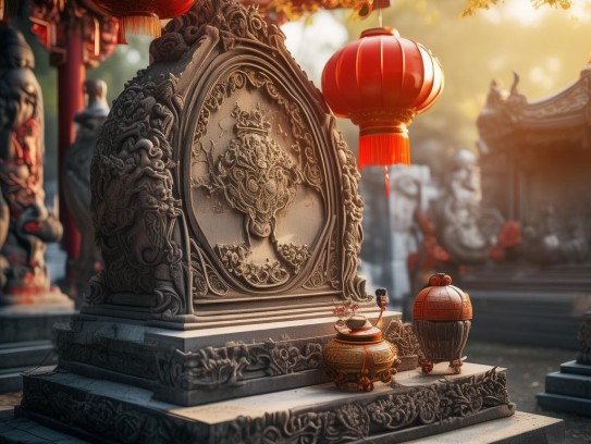 坟上放什么物使后代大富贵?祖坟风水与财富密码，揭秘墓葬文化与改运转运的玄机