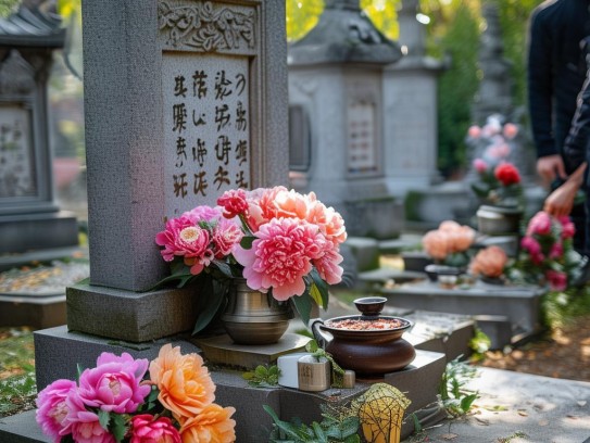 坟头上放什么对后代好,慎终追远的智慧，从祭扫习俗看中华孝道的当代传承