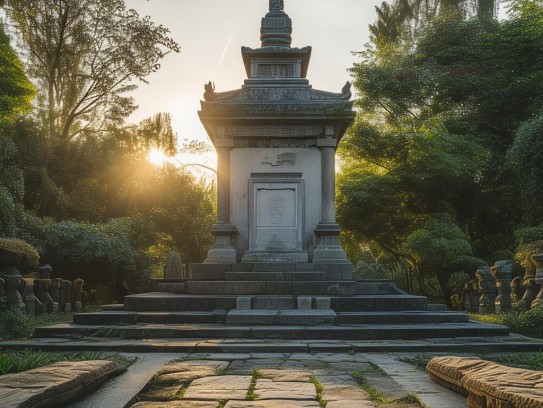 阴宅对应子女位置,阴宅格局中的子孙宫，方位选择与家族传承的人文观察