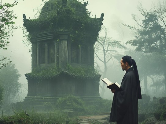 阴宅可以改变命运吗,阴宅能否改写人生轨迹？风水学中的福荫理论与现代科学视角下的思辨