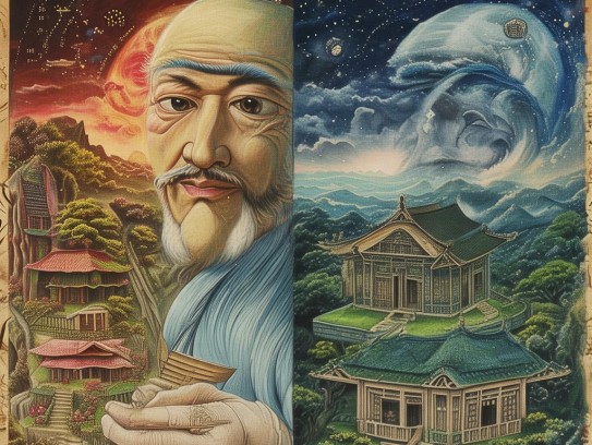 阳宅和阴宅风水同天看可以吗,阴阳宅风水同勘之谜，择日法则与吉凶辩证