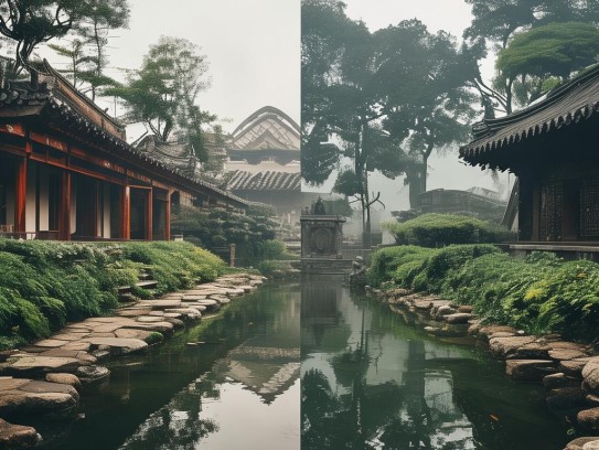 阳宅风水和阴宅风水有什么不同吗,阴阳宅风水辨异，人居与冥居的时空智慧
