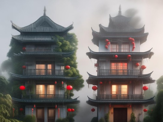 阴宅和阳宅有什么区别,阴宅与阳宅，中国传统居住文化中的阴阳二元哲学