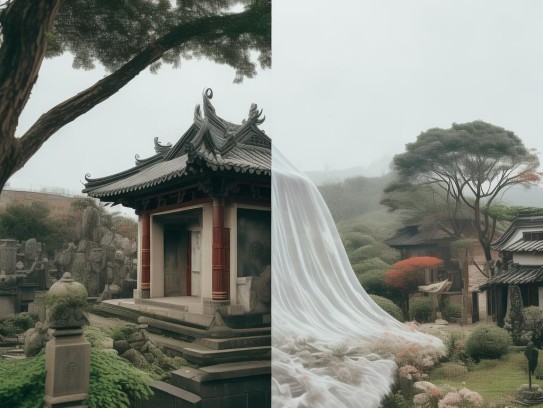 阴宅和阳宅区别,生死帷幕间的栖居智慧，解读阴宅与阳宅的文化密码