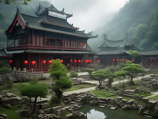 阴宅风水大全详解,阴宅风水百科全书，从选址到布局的全生命周期解析