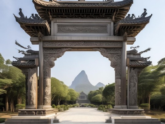 阴宅门朝哪一个方向好,阴宅门朝向风水全解析，方位选择与传统文化中的智慧