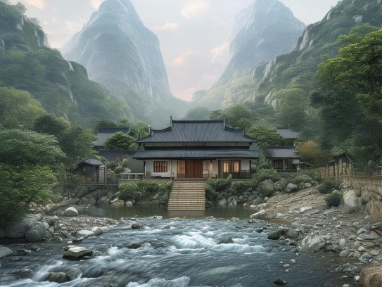 头枕山脚蹬河是何风水作用,头枕山峦足抵江河，东方人居环境智慧与现代空间规划的千年对话