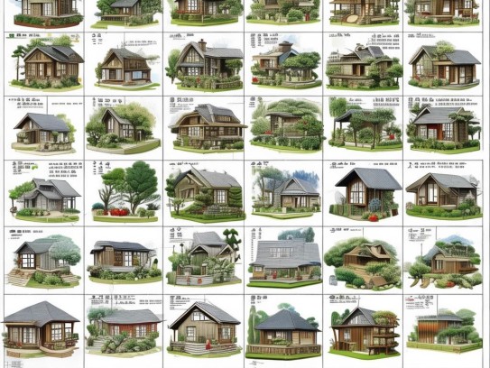农村住宅风水图解100例布局,农村住宅风水图解全集，100例布局详解与实战指南