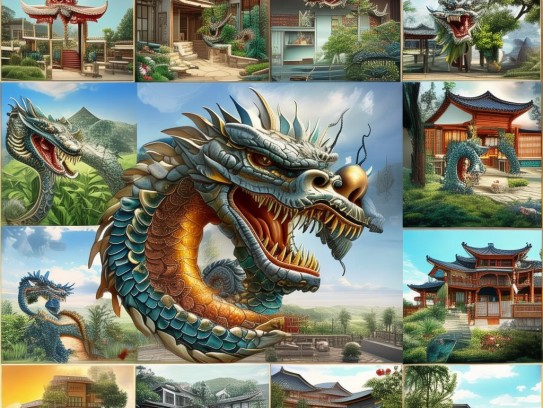 农村住宅风水图解100例龙头怎么讲?农村住宅风水图解100例，龙头布局的千年智慧与科学解读