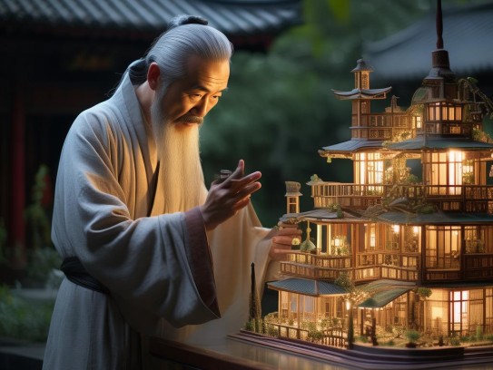 风水大师讲解风水住房,千年智慧解码宜居密码，风水大师详解现代住宅择吉之道