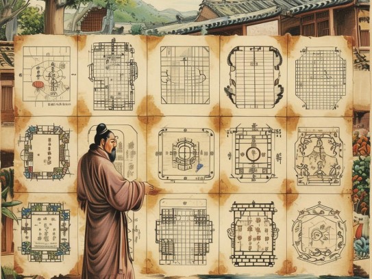 看阳宅的八个口诀图片大全,阳宅风水入门必知，图解八大选址布局口诀与实战技巧