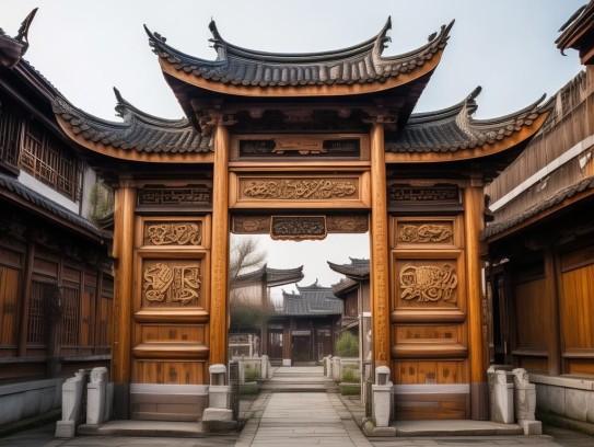 大门长宽高吉门尺寸,吉门纳祥，解析传统建筑中大门长宽高的风水密码与现代应用