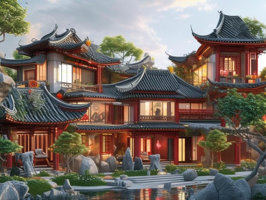 五种房子越住越富视频,揭秘风水与科学共融，五种住宅格局让你越住越富