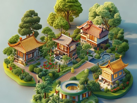 五种房子越住越富风水,越住越富！揭秘五种招财住宅的风水格局