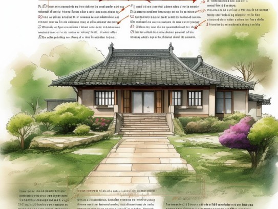 看住宅风水图解怎么看吉凶,住宅风水图解，五步教你看懂房屋吉凶，打造藏风聚气之家