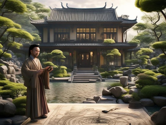 风水师如何看家宅,风水师解读家宅奥秘，从阴阳五行到现代人居的实践智慧