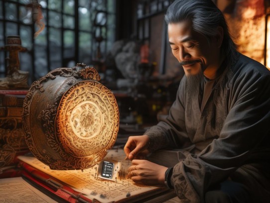 有风水先生的电话?罗盘转动时，手机在震动—当代人与风水先生的隔空对话