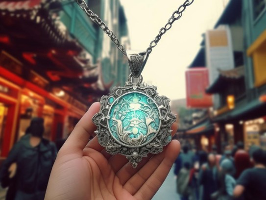 佩戴天官赐福吊牌,天官赐福吊牌，千年吉祥符号的现代精神图腾