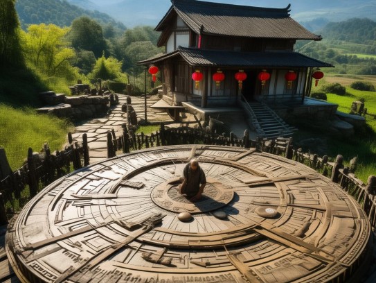 农村房屋看风水用指南针怎么画,农村房屋看风水用指南针怎么画