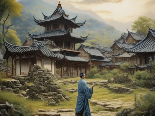 农村看地方风水，探寻乡村建筑与传统智慧的融合,农村看地方风水