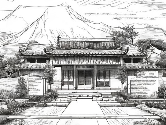 怎样看农村宅子风水图解—探寻古人的智慧与现代生活的融合,怎样看农村宅子风水图解