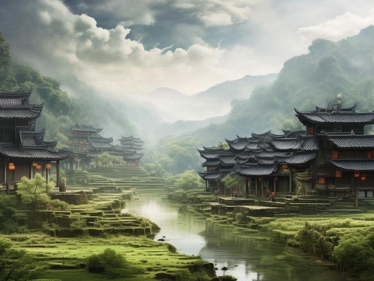 农村怎么看风水住宅—探寻古人之智慧与现代生活的融合,农村怎么看风水住宅