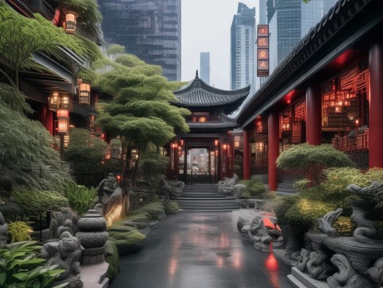 成都风水阵，古老智慧与现代都市的融合,成都风水阵