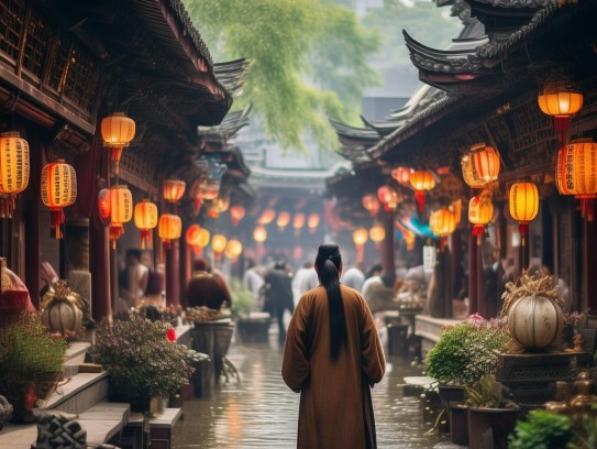 成都风水故事，古城的智慧与生活的和谐,成都风水故事
