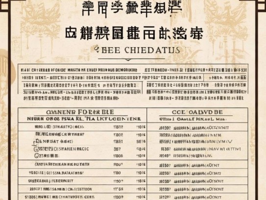 成都风水师傅收费标准表图片解读与选购指南,成都风水师傅收费标准表图片