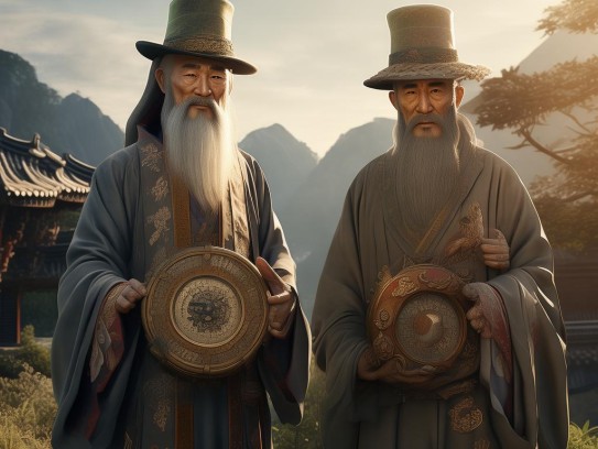 中国风水界的双子星座，两位传奇大师的智慧与影响力,中国有两个比较厉害的风水大师