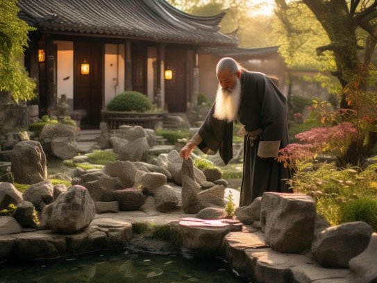 揭秘风水大师，如何运用中国传统智慧打造宜居空间,出名风水大师?